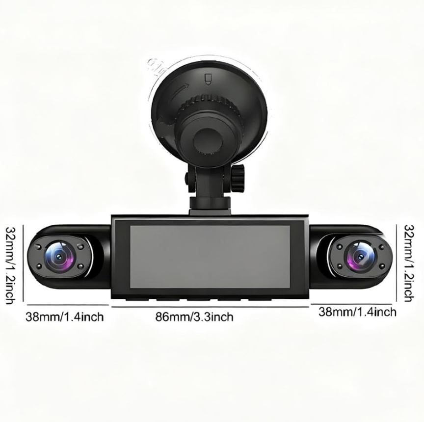 360° Smart Protection Dash Cam for All Cars