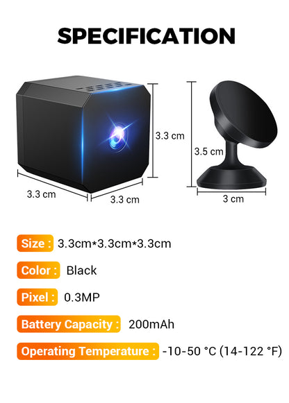 Mini Wireless HD Security Camera - 24/7 Security