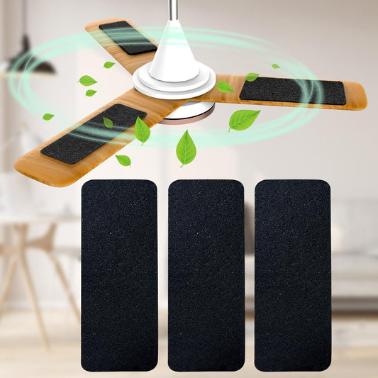 Coconut Shell Carbon Ceiling Fan Air Purifier Pads - 3 Pcs
