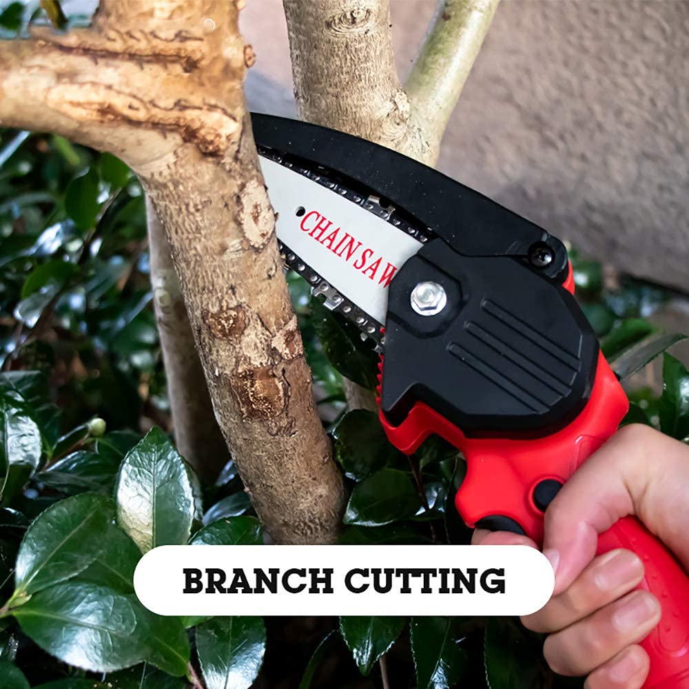 Mini Electric Chainsaw - Powerful, Portable & Easy to Use