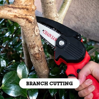 Mini Electric Chainsaw - Powerful, Portable & Easy to Use