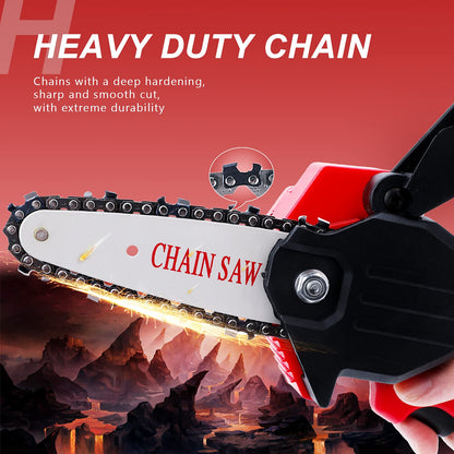 Mini Electric Chainsaw - Powerful, Portable & Easy to Use