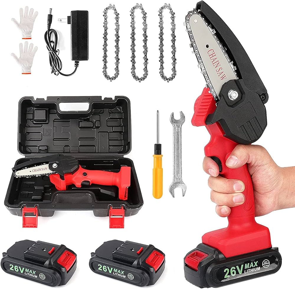 Mini Electric Chainsaw - Powerful, Portable & Easy to Use