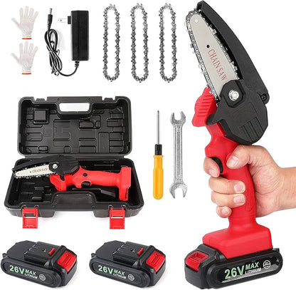Mini Electric Chainsaw - Powerful, Portable & Easy to Use