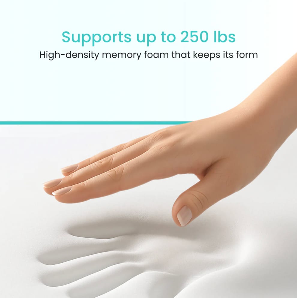 ComfortEase™ Orthopedic Memory Foam Seat Cushion