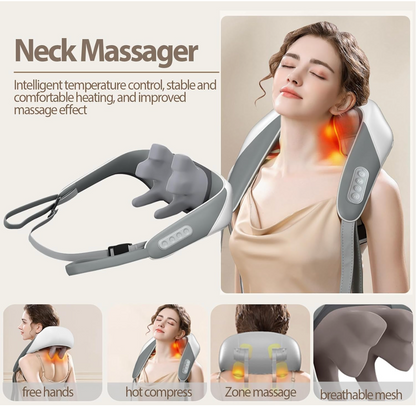 Stress Relief Massager For Neck, Shoulders & Back