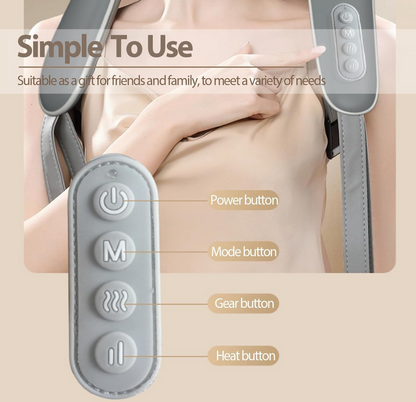 Stress Relief Massager For Neck, Shoulders & Back