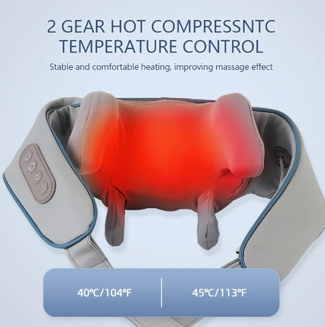 Stress Relief Massager For Neck, Shoulders & Back