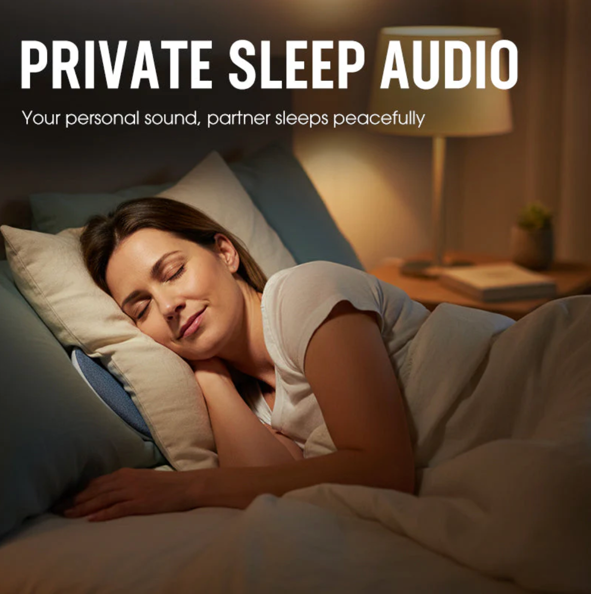Ultra-Thin Pillow Speaker - Sleep in Peace, Listen in Private