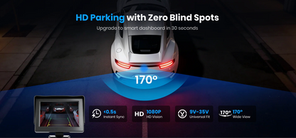 4.3” HD Rear View Monitor -  Compatible With All Vehicle