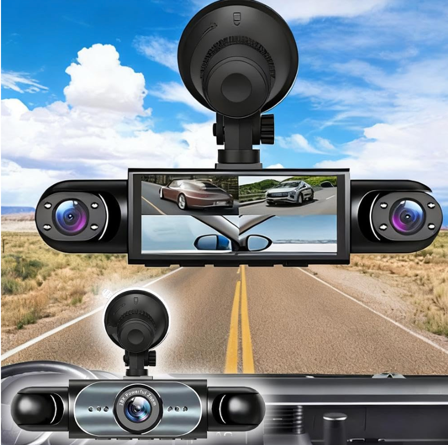 360° Smart Protection Dash Cam for All Cars