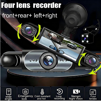 360° Smart Protection Dash Cam for All Cars