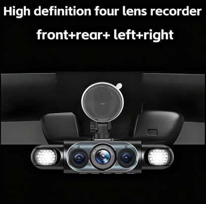 360° Smart Protection Dash Cam for All Cars