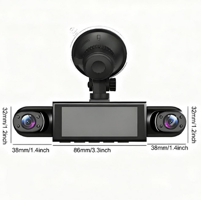 360° Smart Protection Dash Cam for All Cars