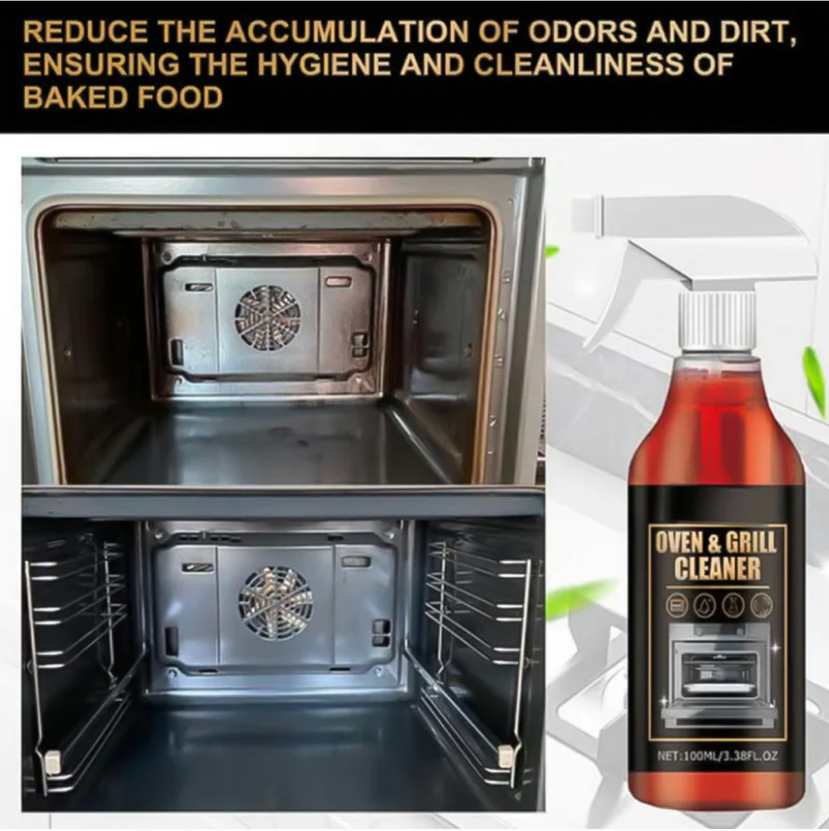 Oven & Grill Cleaner Spray - 240 ml 🔥 Buy 1 Get 1 Free 🔥